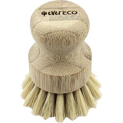 Veggie Scrubber Bamboo Handle, Sisal Bristles