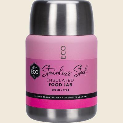 Insulated Stainless Steel Food Jar Rise 500ml