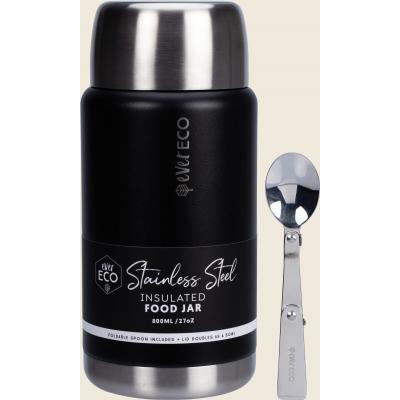 Insulated Stainless Steel Food Jar Onyx 800ml