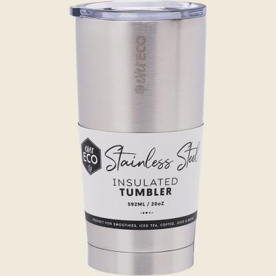 Insulated Tumbler Brushed Stainless Steel 592ml