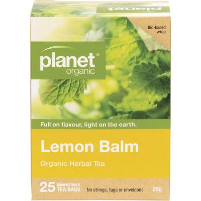 Lemon Balm Herbal Tea Bags 25pk