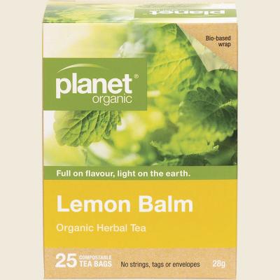 Lemon Balm Herbal Tea Bags 25pk