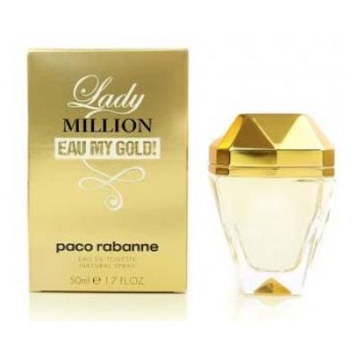 Paco Rabanne Lady Million Eau My Gold Eau De Toilette Spray 50ml
