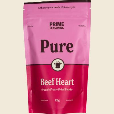 Organic Pure Freeze Dried Beef Heart Powder 100g