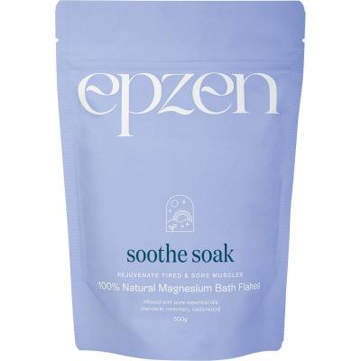 Magnesium Bath Flakes Soothe Soak 500g