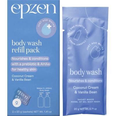 Body Wash Refill Pack Coconut Cream & Vanilla Bean 2pk