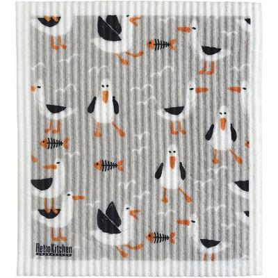 100% Compostable Sponge Cloth Seagulls