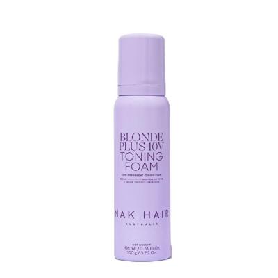 Nak Signature Blonde Plus 10v Toning Foam 100g