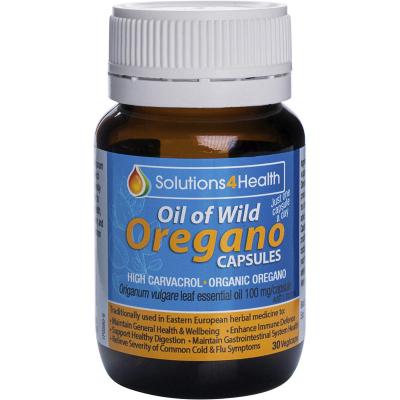 Oil of Wild Oregano VegeCaps 30 Caps