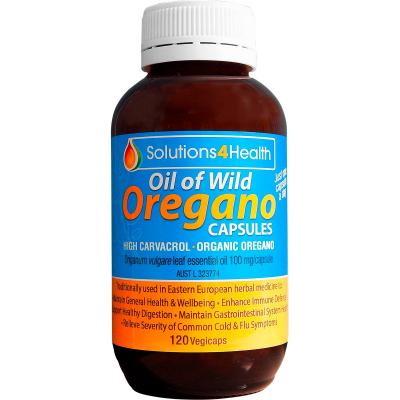 Oil of Wild Oregano VegeCaps 120 Caps