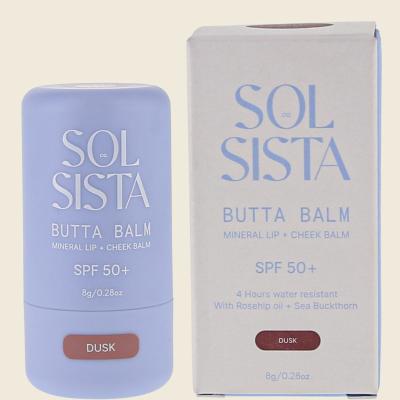 Butta Balm SPF50+ Mineral Lip & Cheek Balm Dusk 8g