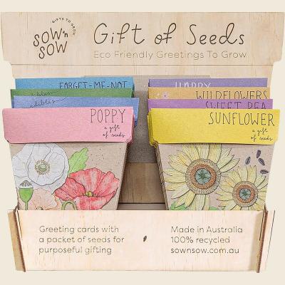 Gift of Seeds Counter Display Includes Stock x48