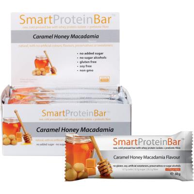 Caramel Honey Macadamia Flavour Protein Bar 12x60g