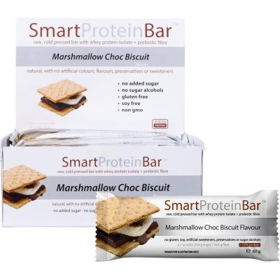 Marshmallow Choc Biscuit Flavour Protein Bar 12x60g