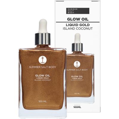 Glow Oil Liquid Gold Island Coconut 100ml