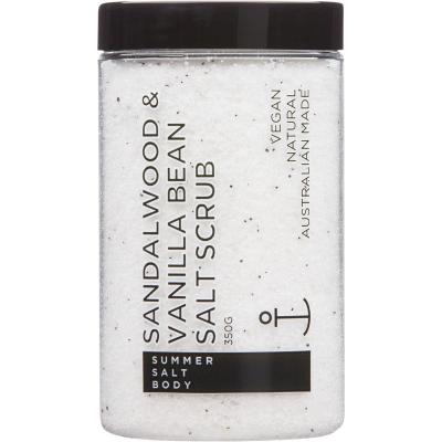 Salt Scrub Sandalwood & Vanilla Bean 350g