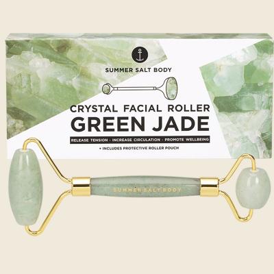 Crystal Facial Roller Green Jade
