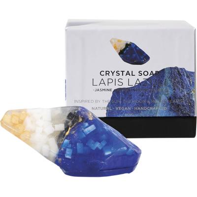 Crystal Soap Lapis Lazuli Jasmine, Frankincense & Lime 150g