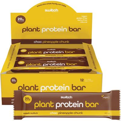 Plant Protein Bar Choc Pineapple Chunk 12x60g