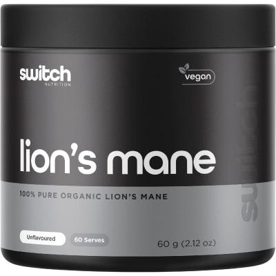 Lion's Mane 100% Pure Organic Unflavoured 60g