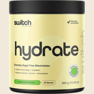 Hydrate Everyday Sugar Free Electrolytes Lemon Lime 300g