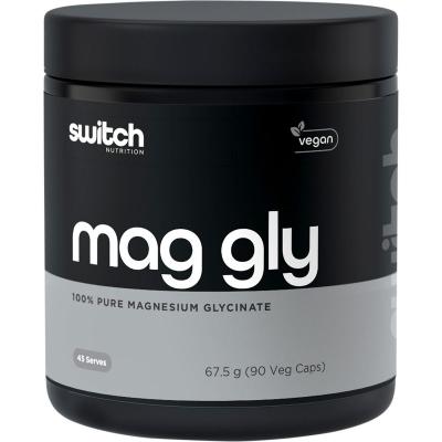 Mag Gly 100% Pure Magnesium Glycinate 90 Caps