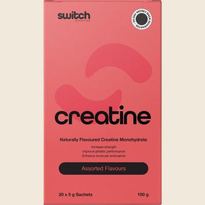 Creatine Monohydrate Sachets Assorted Flavours 20x5g