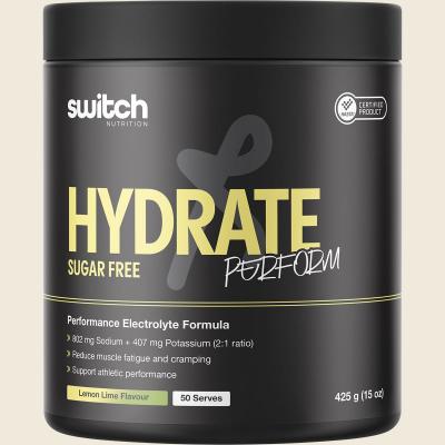 Hydrate Perform Sugar Free Lemon Lime 425g