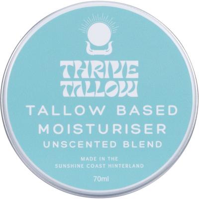 Tallow Based Moisturiser Unscented 70ml