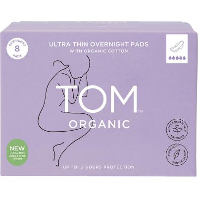 Pads Ultra Thin Overnight 6x8pk