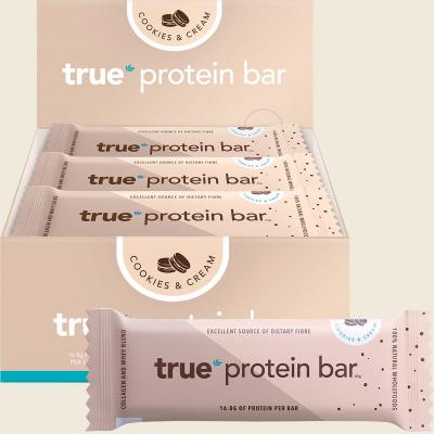 Protein Bar Cookies & Cream 12x63g