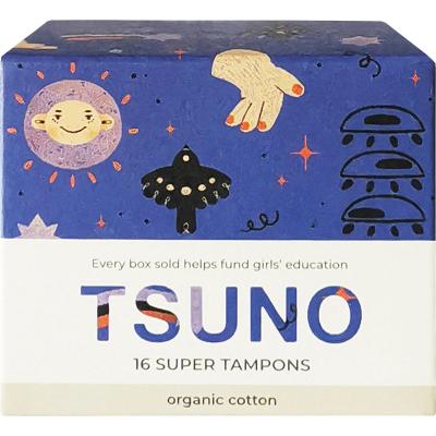 Organic Cotton Tampons Super 16pk