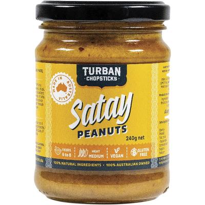 Curry Paste Satay Peanuts 240g