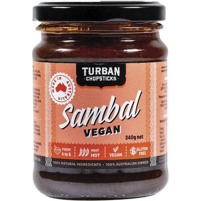 Curry Paste Sambal Vegan 240g