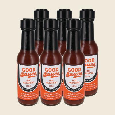 Good Sauce Hot Habanero 6x150ml