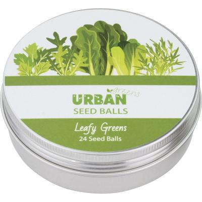 Seed Balls Leafy Greens 24 per Tin