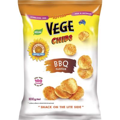 Vege Chips BBQ 6x100g