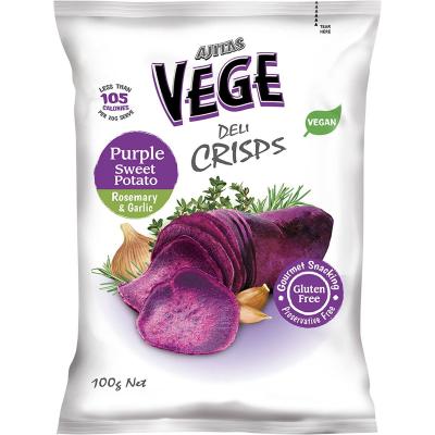 Vege Deli Crisps Purple Sweet Potato 6x100g