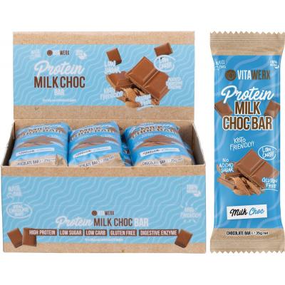 Protein Milk Chocolate Bar 12x35g