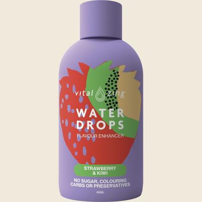 Water Drops Strawberry & Kiwi 45ml