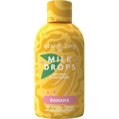 Milk Drops Banana 40ml