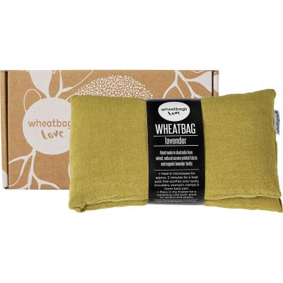 Wheatbag Luxe Linen Pistachio Lavender Scented