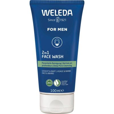 2 in 1 Face Wash Men 100ml