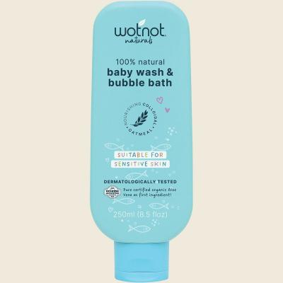 Baby Wash & Bubble Bath Suitable For Sensitive Skin 250ml