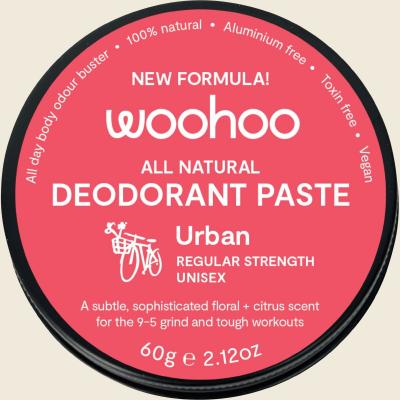 Deodorant Paste Tin Urban Regular Strength 60g