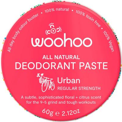 Deodorant Paste Tin Urban Regular Strength 60g