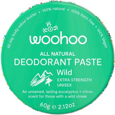 Deodorant Paste Tin Wild Extra Strength 60g