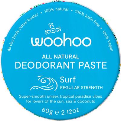 Deodorant Paste Tin Surf Regular Strength 60g