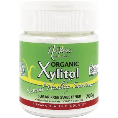 Xylitol Certified Organic Refillable Shaker 200g