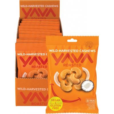 Wild-Harvested Cashews Roasted 10x35g